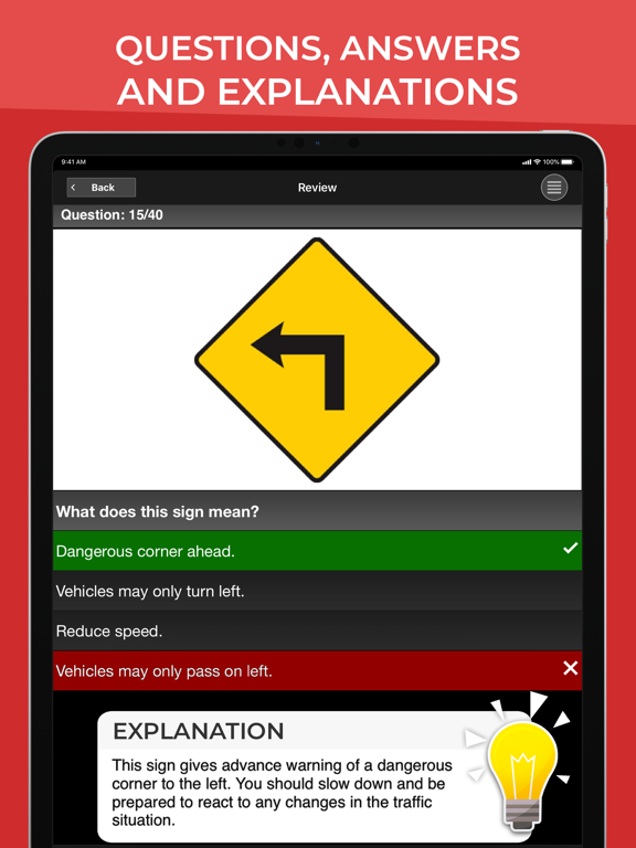 Screenshot #6 pour Driver Theory Test Ireland DTT