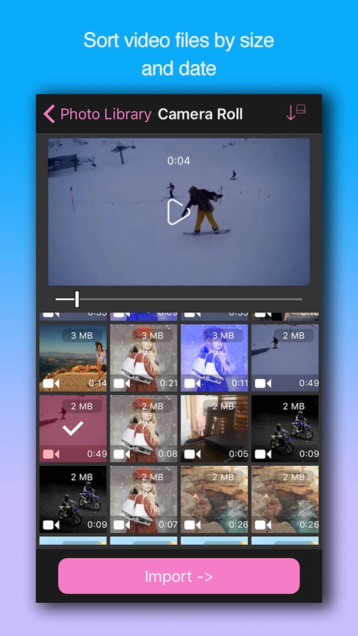 Video Compressor-Shrink videos