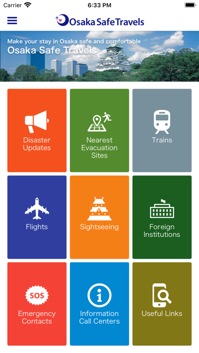 Osaka Safe Travels Screenshot