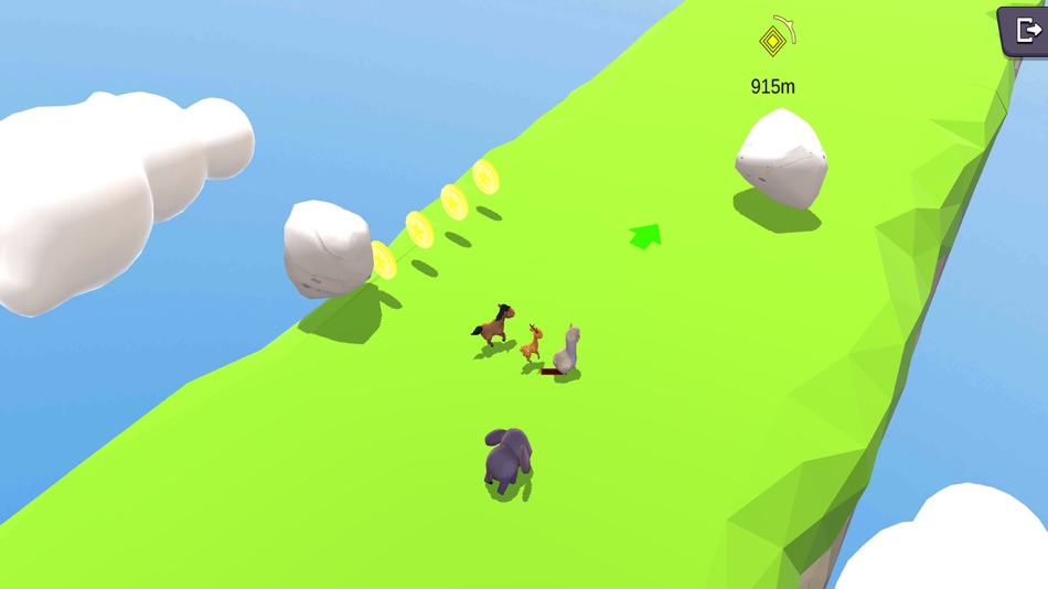 #1. 進擊的動物 (iOS) 由: CROWN GAMES