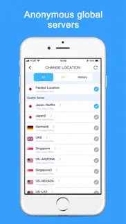 vpn - super unlimited proxy iphone screenshot 2