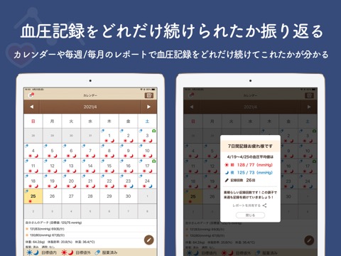 血圧ノート-血圧変化を記録！自動でグラフ化-のおすすめ画像6