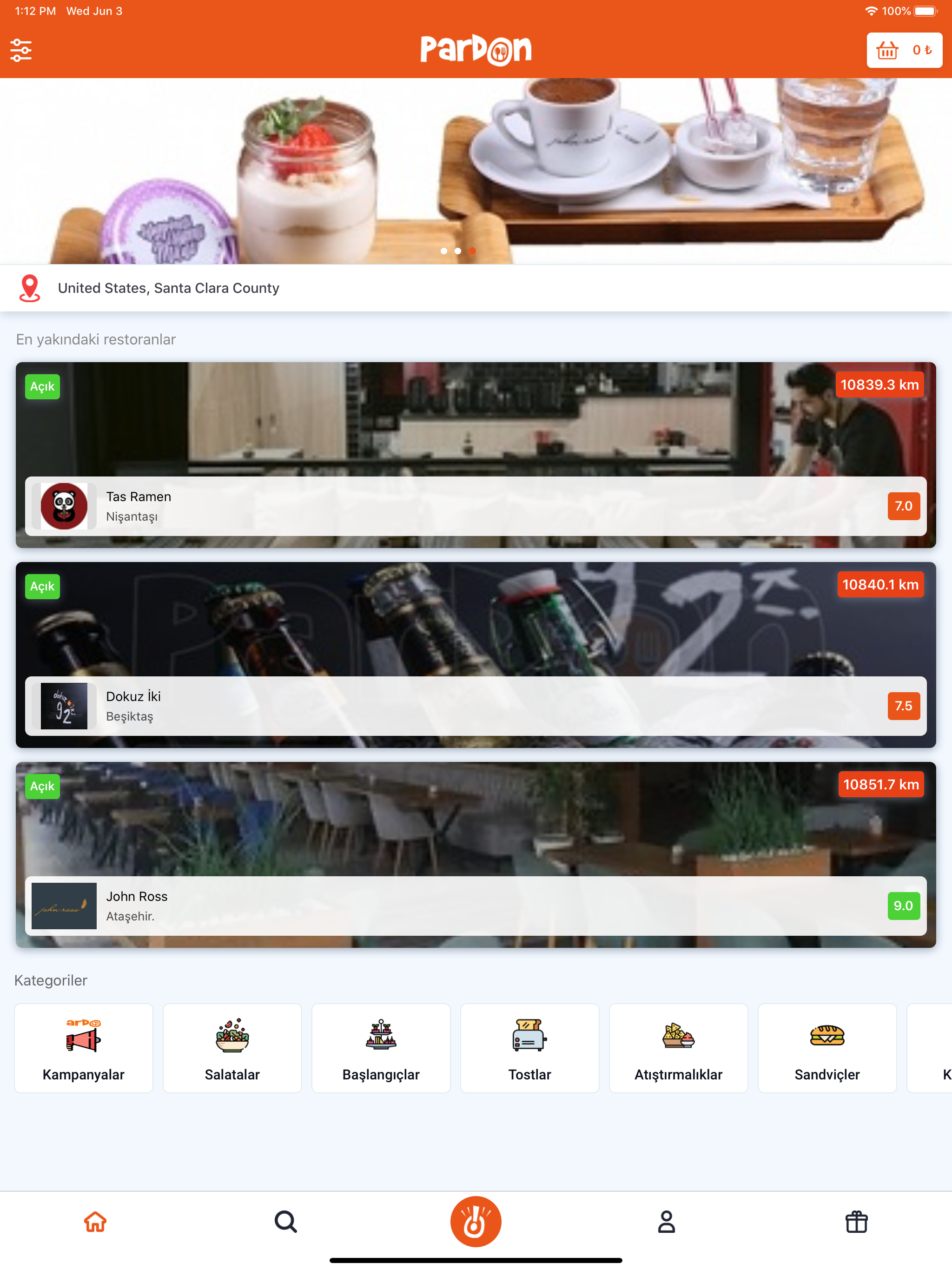 Pardon: Smart Menu&Restaurants