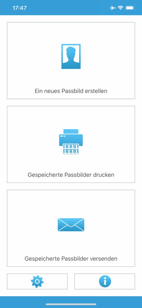 Biometrisches Passbild