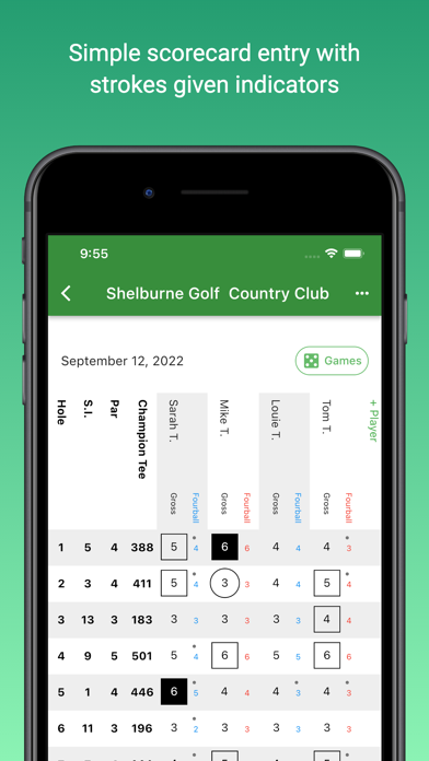 Squabbit - Golf Tournament App Screenshot