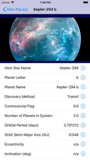 alien planets iphone screenshot 2