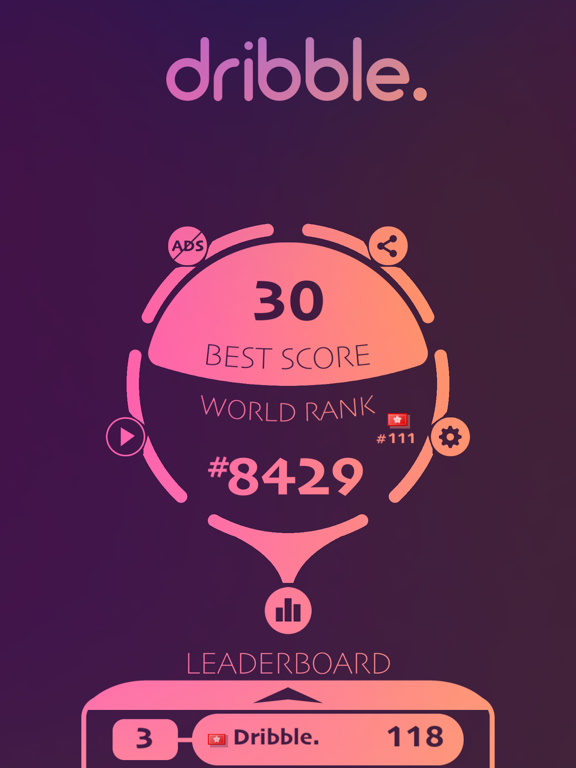 Dribble. iPad screenshot 9 - Games app