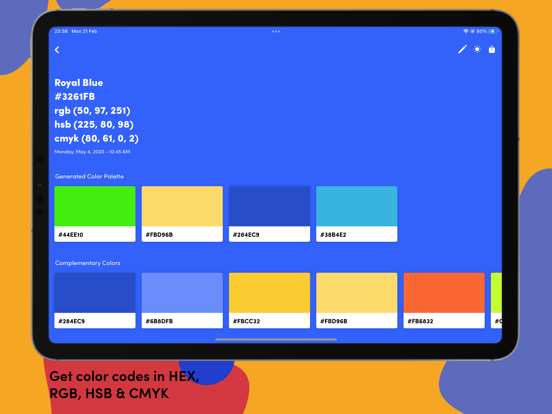 Litur - Find your colors iPad app afbeelding 4