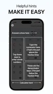 fraction calculator plus #1 iphone screenshot 4
