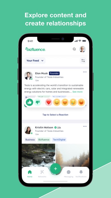 Bizfluence: Business Network Screenshot