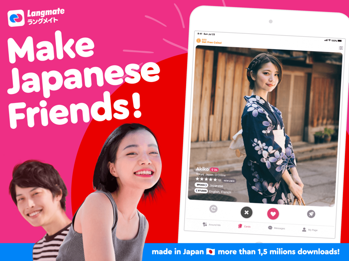Make Japanese Friends−Langmate