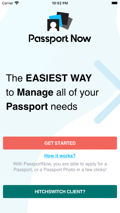 Passport Now Screenshot