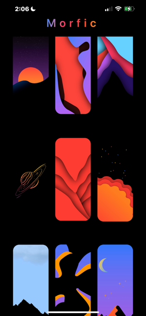 Morfic: Live Dynamic Wallpaper Screenshot