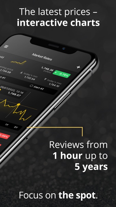 Gold Price & Precious Metals Screenshot