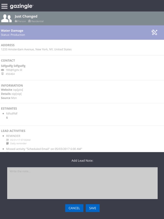 Gazingle iPad screenshot 4 - Productivity app