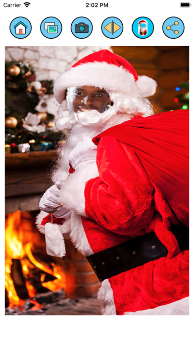 Screenshot #1 pour Photomontage avec santa claus