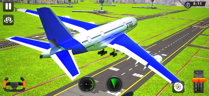 US Airplane Pilot Flying Games