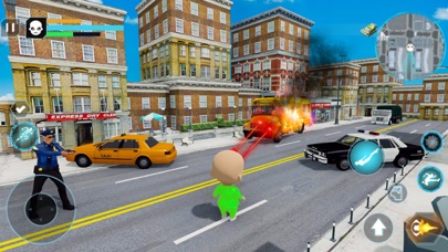 Little Rope Hero City Fighter Screenshot