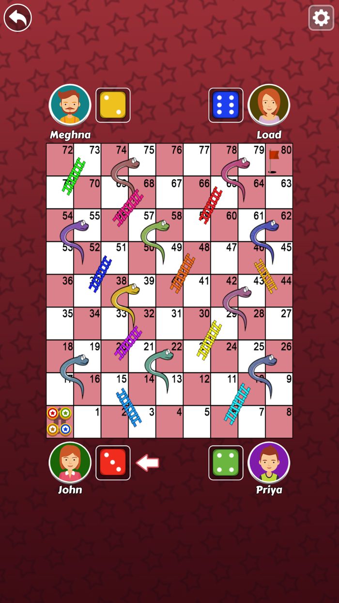Snakes And Ladders - Ludo Game