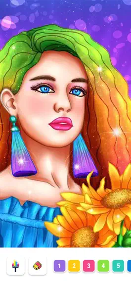Game screenshot Coloring by number color games mod apk