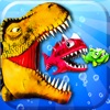 Fish merge and grow icon