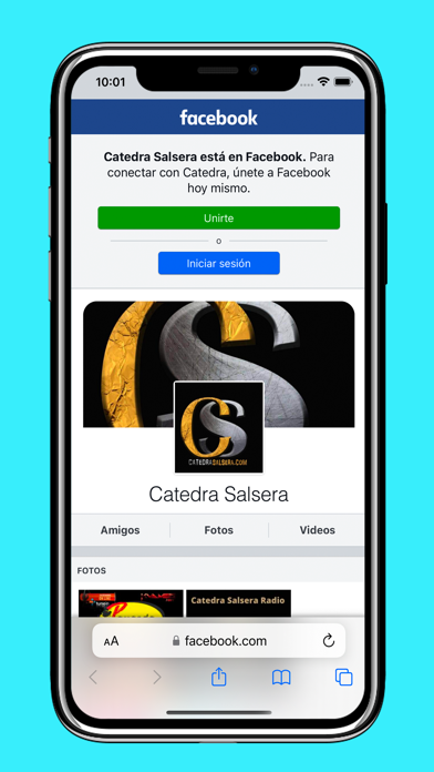 CatedraSalsera Radio Screenshot
