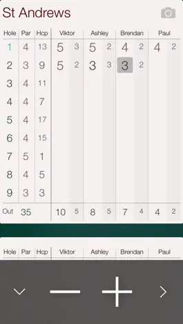 Game screenshot Score Keeper - Stableford mod apk