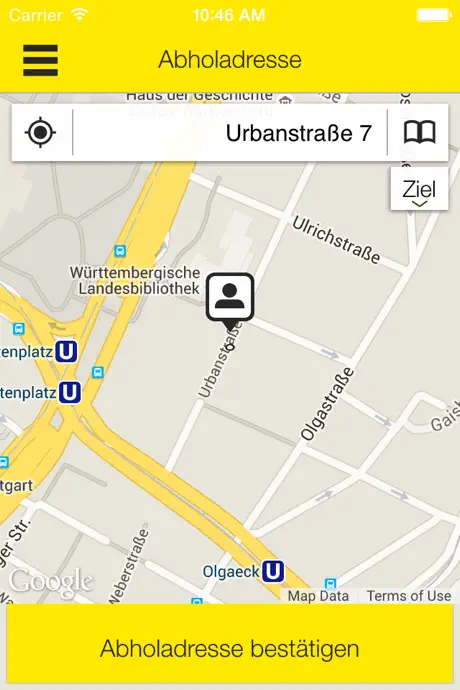TAZ Stuttgart Taxi