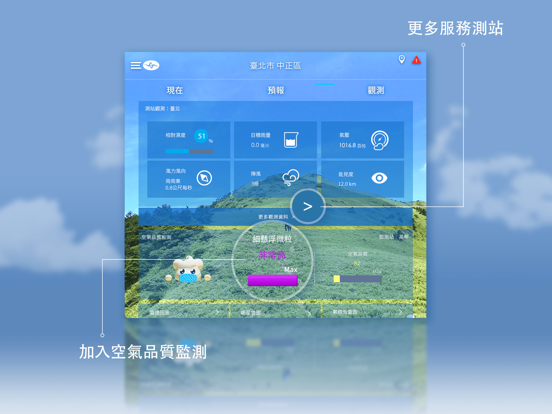 Screenshot #6 pour 中央氣象署W - 生活氣象