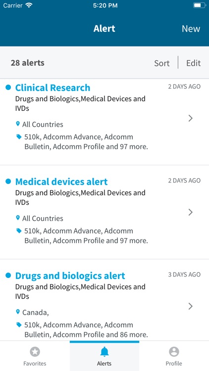 Cortellis Regulatory Alerts screenshot-6