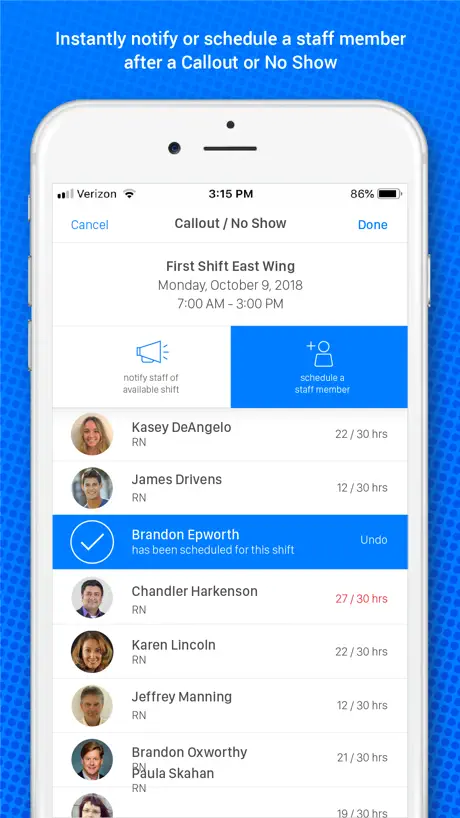 SchedulePop for Managers
