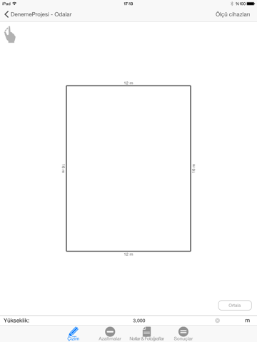 oda Ölçümü ipad resimleri 1