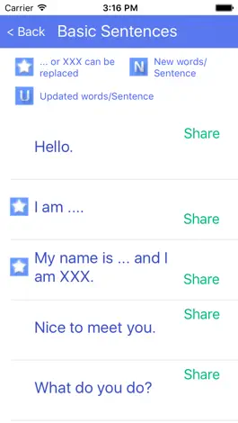 Game screenshot EnglishSharingApps hack