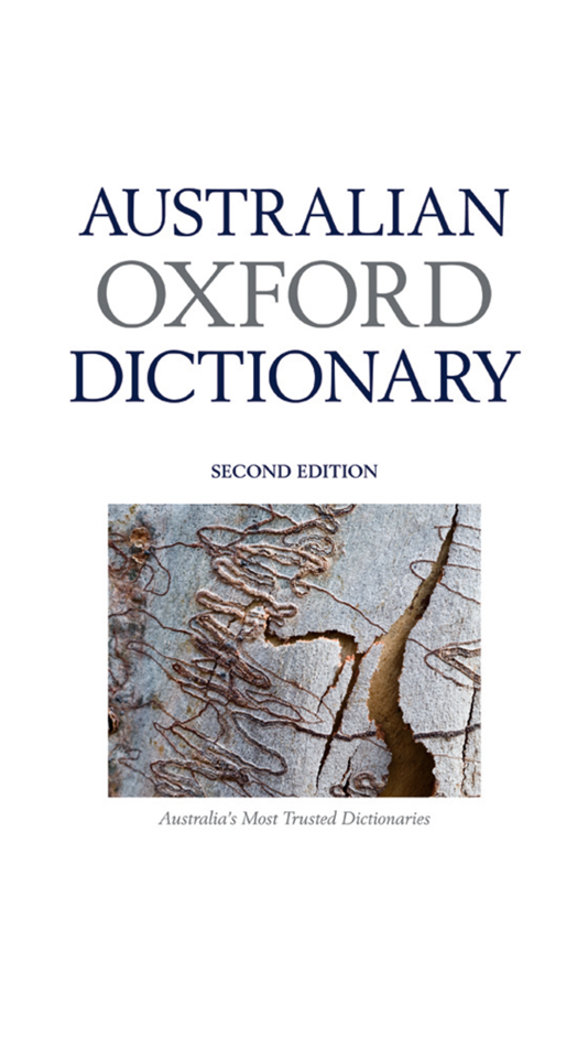 Australian Oxford Dictionary - 15.3 - (macOS)