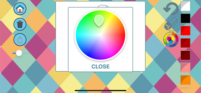 Christmas paint coloring book