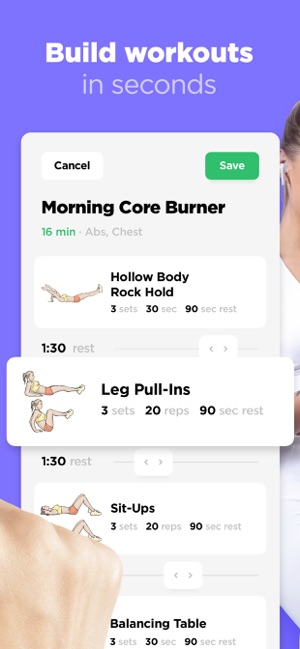 DAY 4 : Back & Biceps: my visual workout created at WorkoutLabs