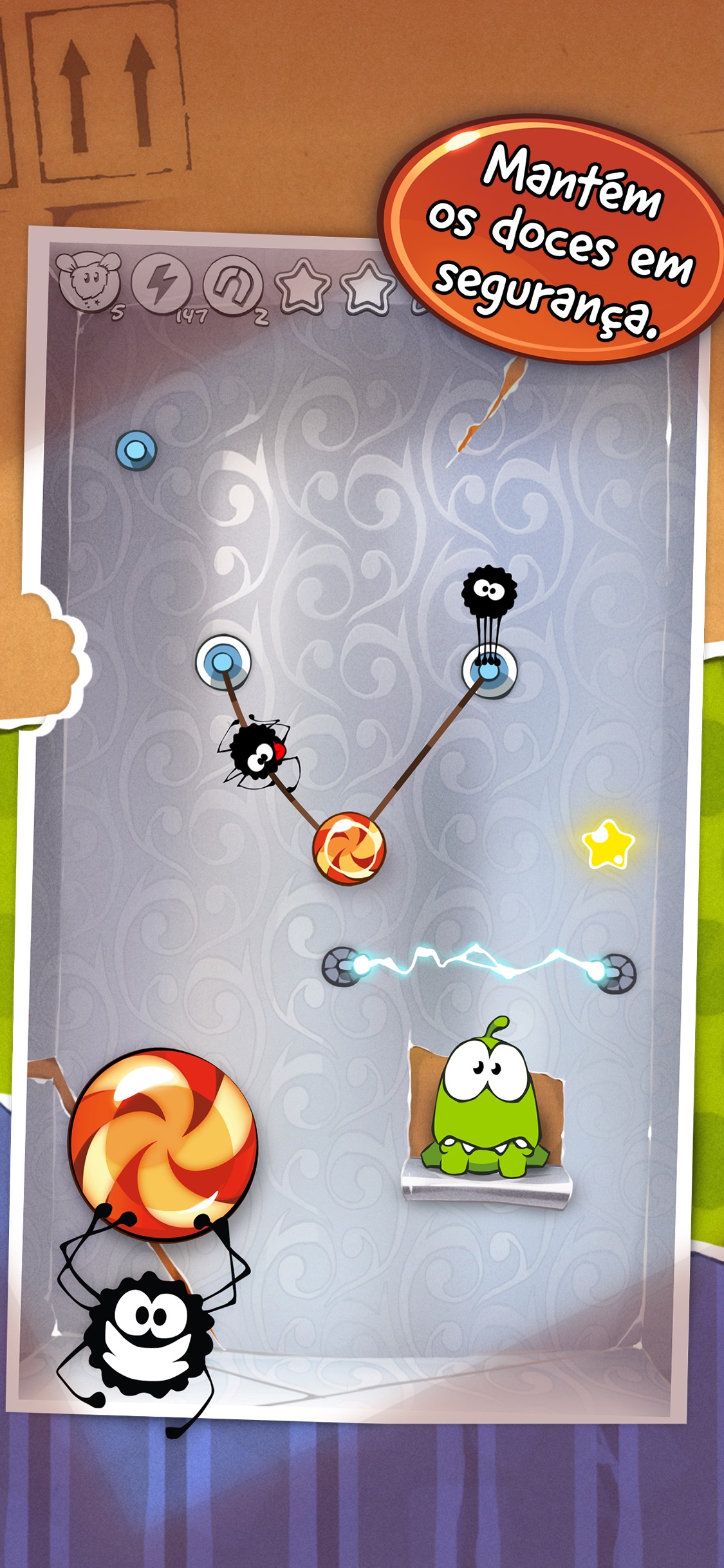 Screenshot do app Cut the Rope