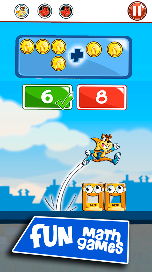 #1. Monster Numbers: Mental Math (iOS) 来自: Didactoons Games SL