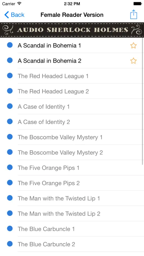 Sherlock Holmes Audio Library