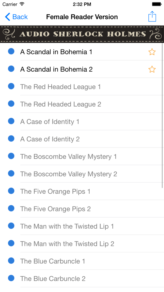 #3. Sherlock Holmes Audio Library (iOS) 由: WGQM Partners, LLC