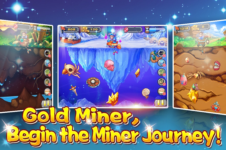 Gold Miner - gold mining game screenshot 3