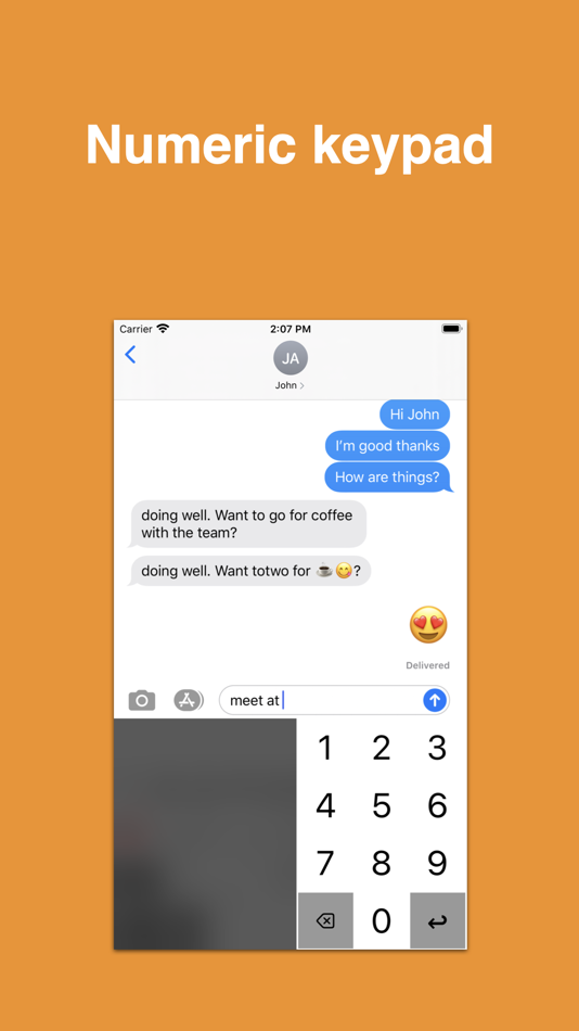 #3. Big Keys Keyboard (iOS) بواسطة: Hassan Hattab