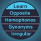 Learn Opposite, Homophones, Irregular Verbs and Synonyms Words