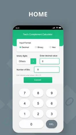 Game screenshot 2s Complement Calculator hack