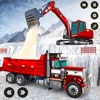 Snow Excavator Driving 3D icon