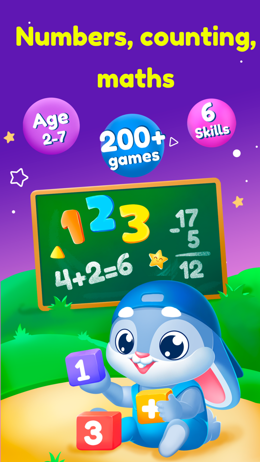 #1. Learn Numbers: Math Kids Games (iOS) Podle: Game Tunes