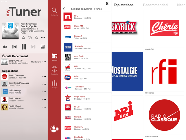 ‎Radio FM: myTuner Radio France Capture d'écran