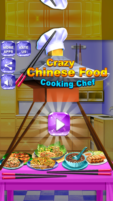 Lunar Chinese Food Maker Game Screenshot