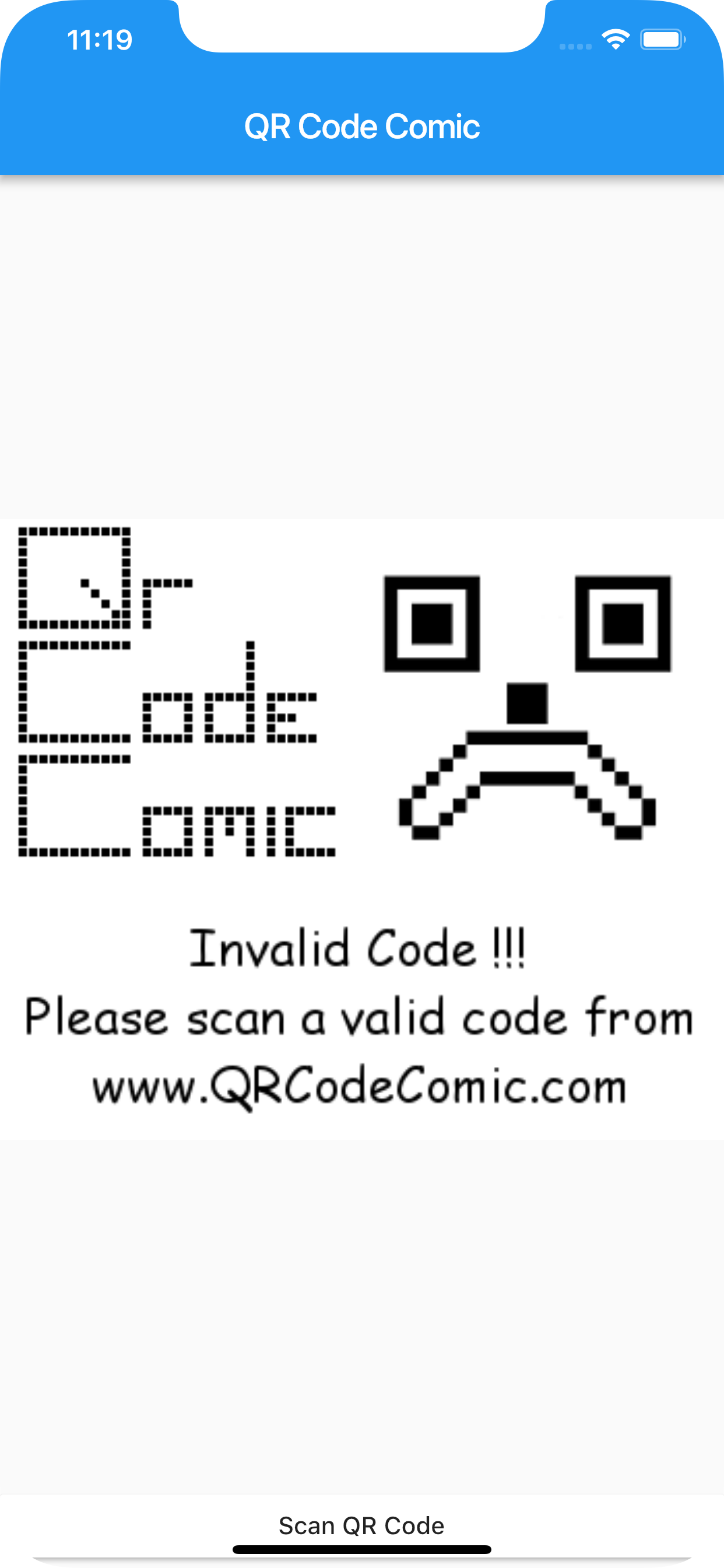 QR Code Comic screenshot 3