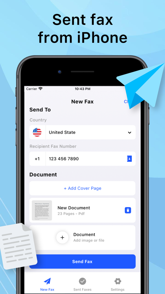 #8. Send Fax from iPhone : Fax App (iOS) 来自: Editr Apps Inc.